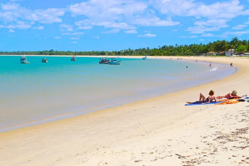 Ponta do Corumbau próxima a Caraíva