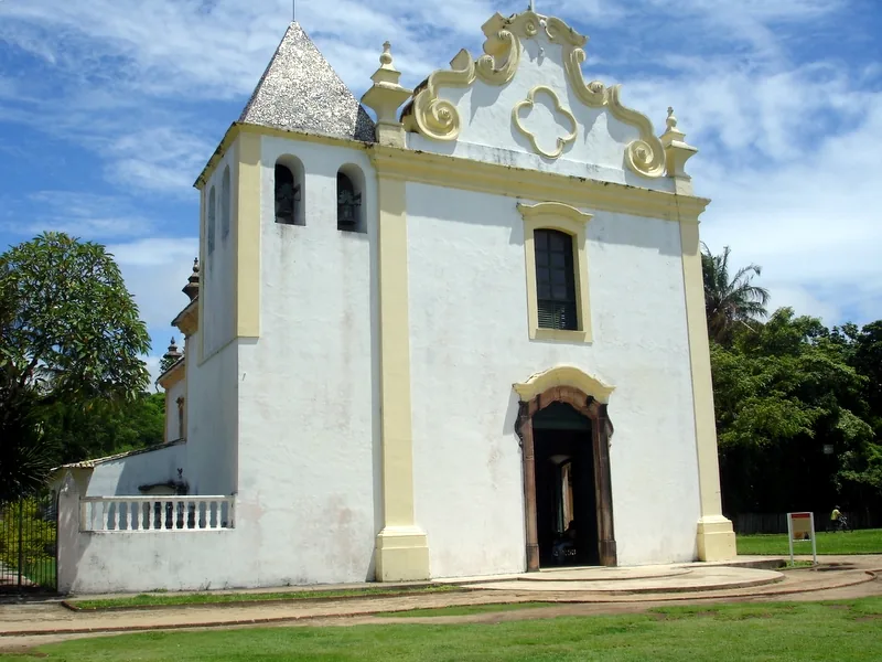 Igreja Matriz Nossa Senhora da Pena no Centro Histórico de Porto Seguro