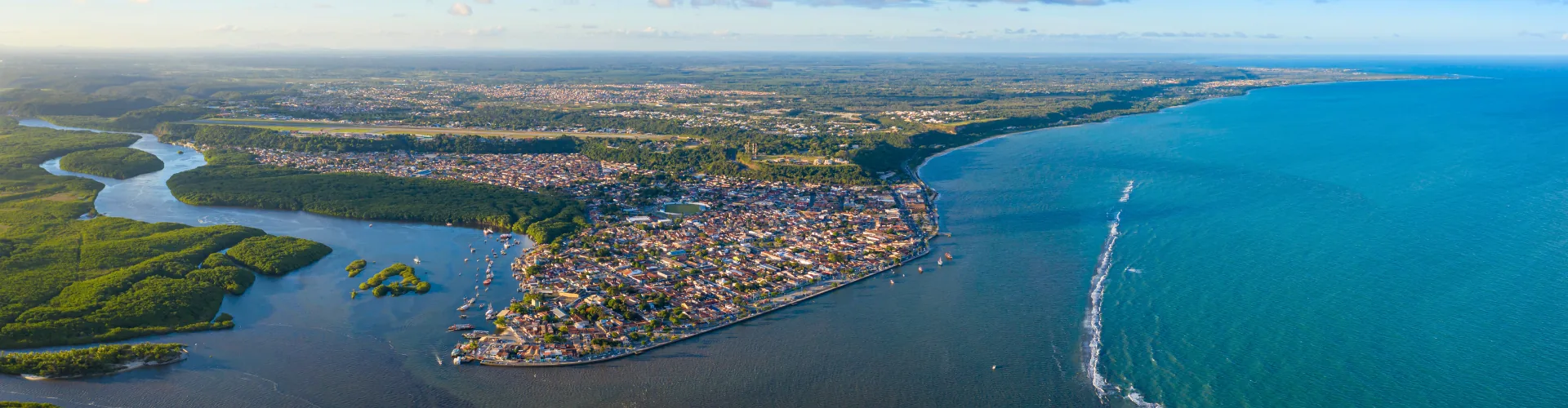 Panorama de Porto Seguro Bahia