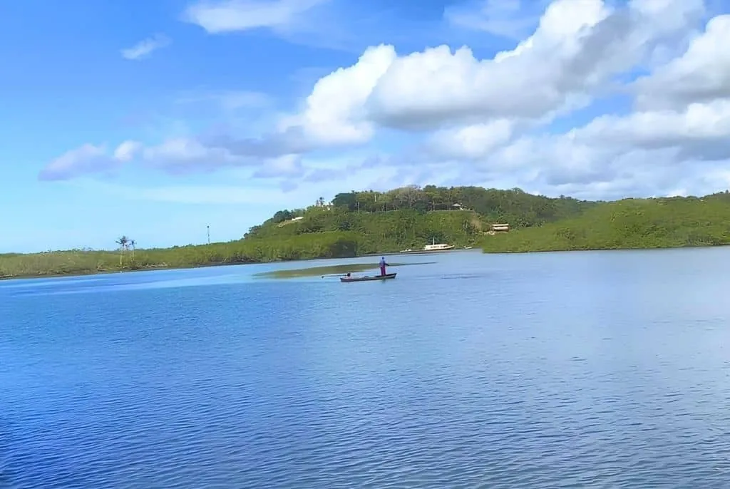Rio João de Tiba em Santo André Bahia